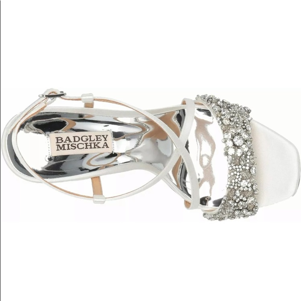 Badgley Mischka Elana sandal, NWT, 6, wedding - Picture 3 of 9